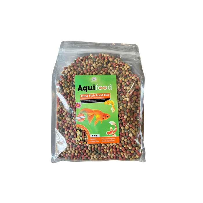 Aquifood Aquifood Pond Fish Food Mix - Goldfish Floating - 6MM - 900G 8715837350632 ZVKO6900