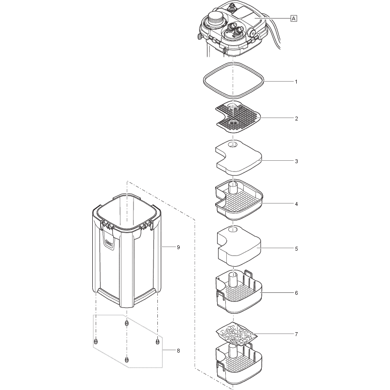 Oase Living Water Pièces détachées BioMaster 600 - Oase