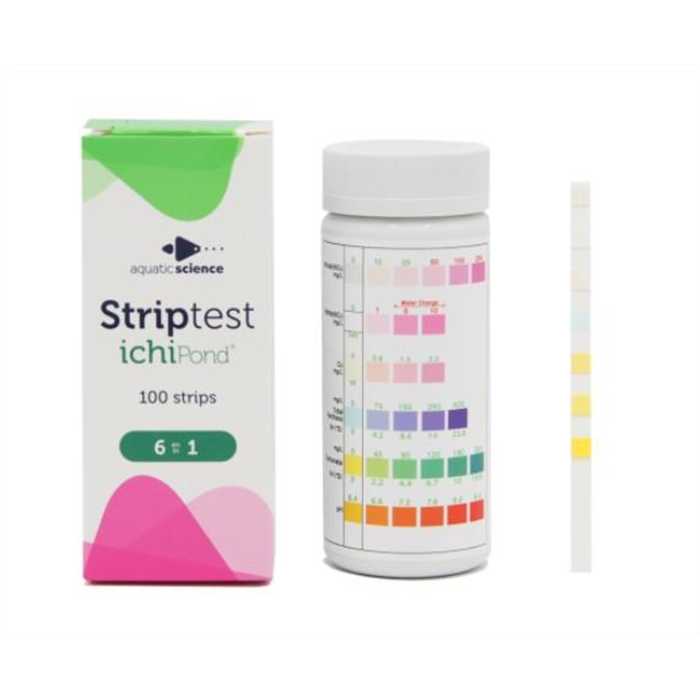 Striptest - Kit d'analyse PRO pour étang - 100 bandelettes