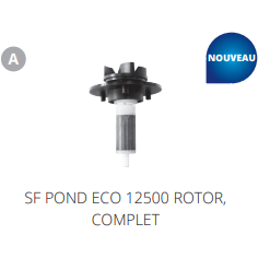 Superfish A. SF POND ECO 12500 ROTOR Pièces détachées pour Pond Eco 12500 07070253