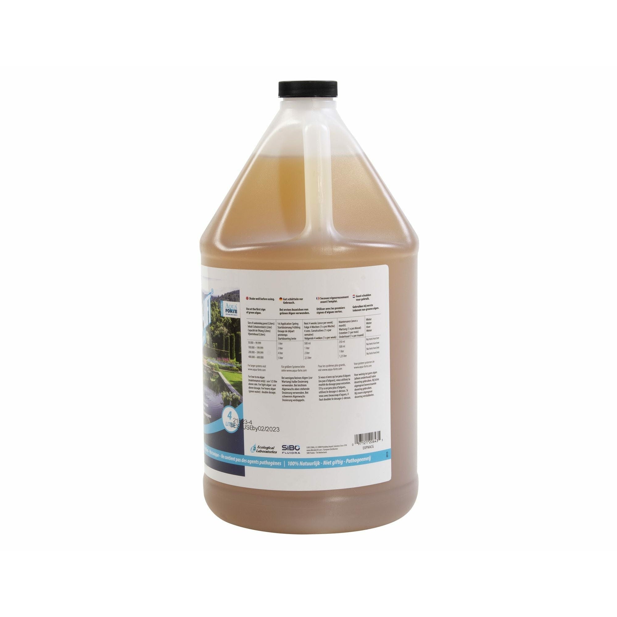 Aquaforte Bactéries Microbe-Lift Natural Algea Control 4 litres 97121206435 SC787