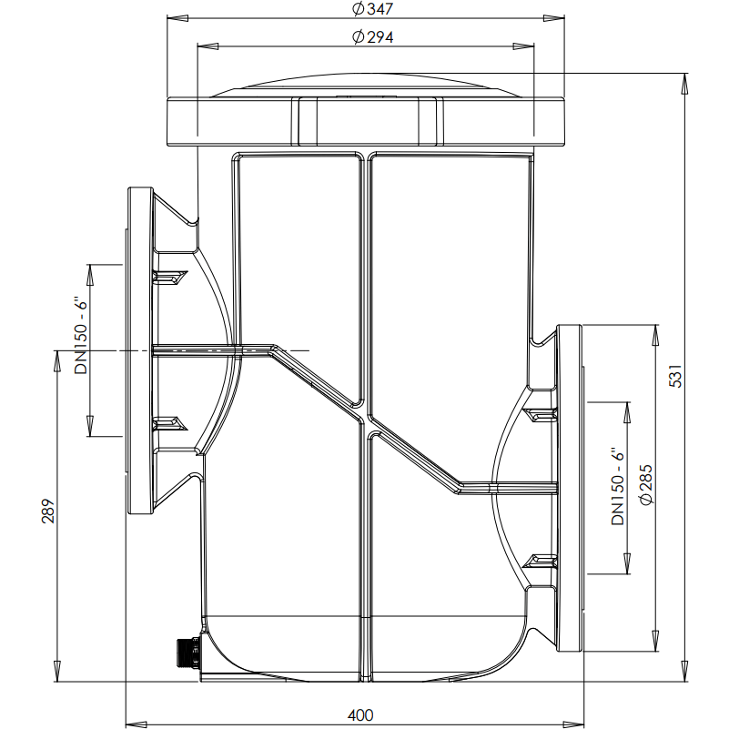 Aquaforte Préfiltres Préfiltre 25 litres - Aquaforte 56733