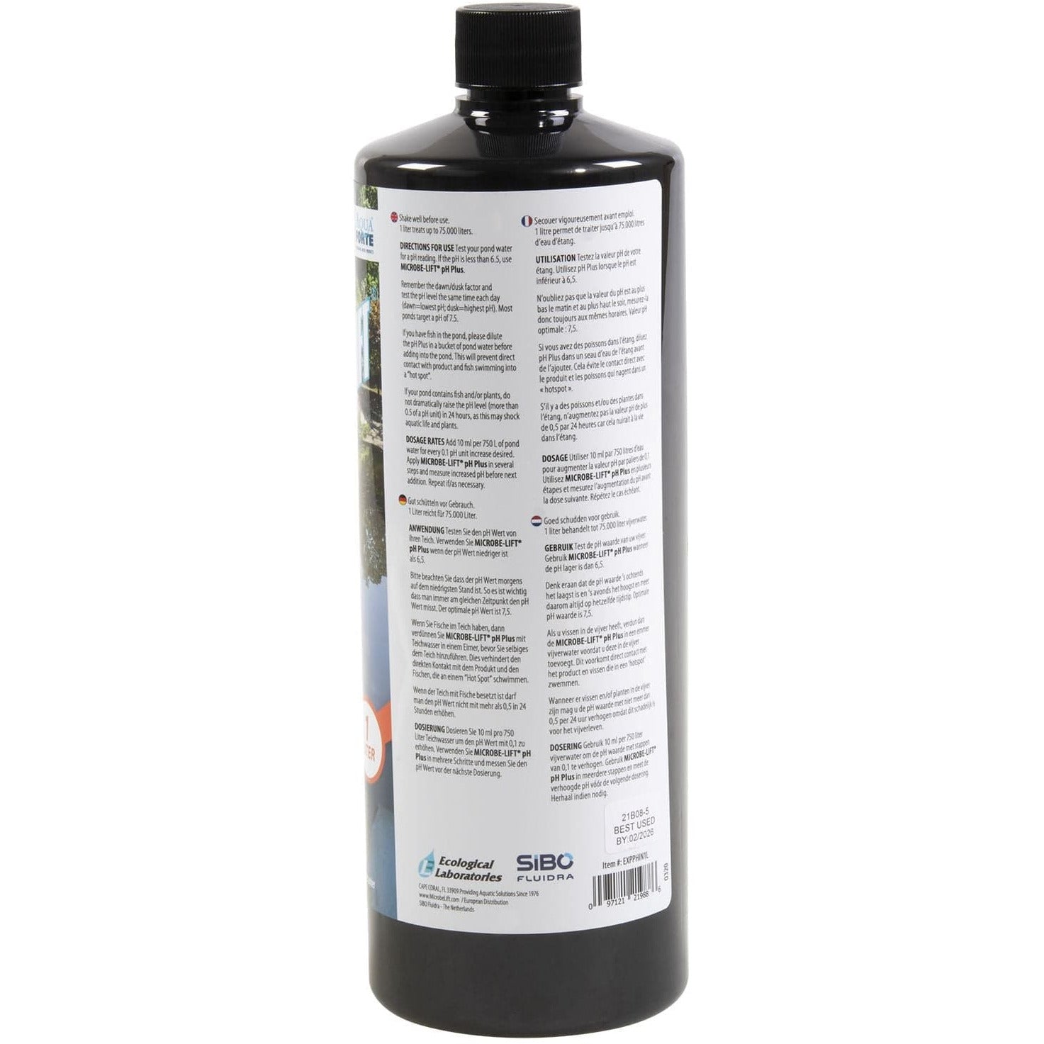 Microbe-Lift Traitements de l'eau Microbe-Lift PH + 1 ltr 97121202239 SC720