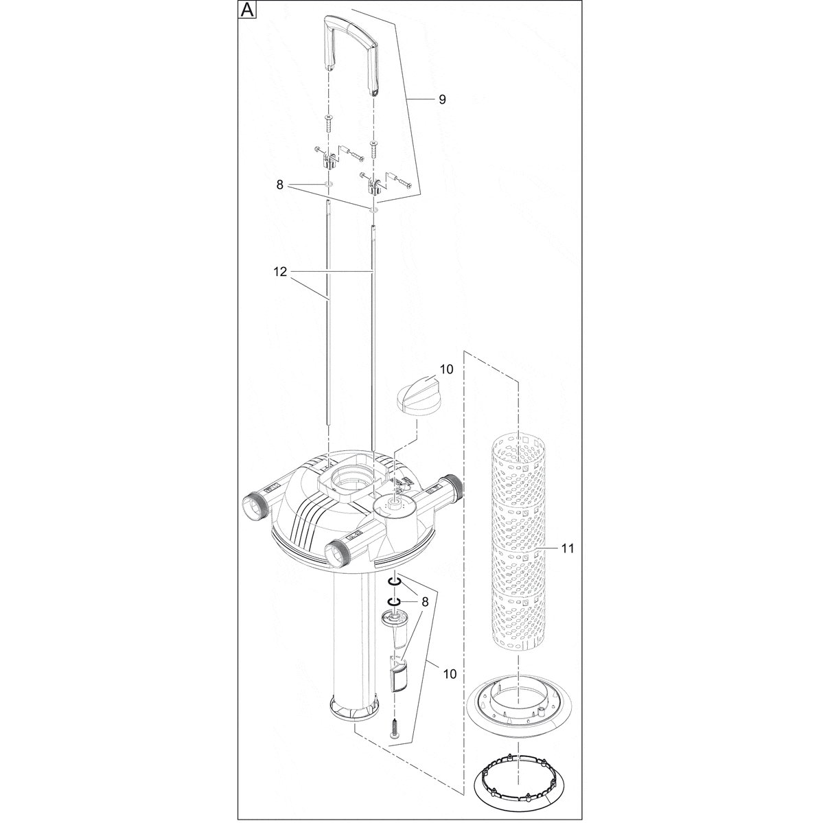 Oase Living Water Pièces détachées pour FiltoClear 12000