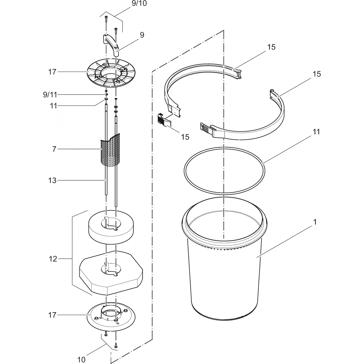 Oase Living Water Pièces détachées pour FiltoClear 3000