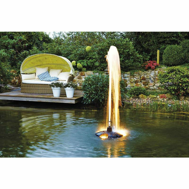 Oase Living Water Pompes pour jeux d'eau Pondjet Eco - Fontaine flottante pour étang de haute qualité - Oase 4010052577043 57704