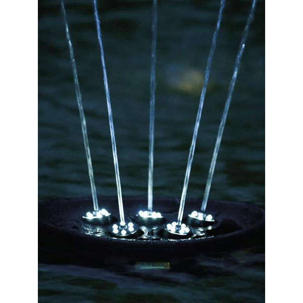 Oase Living Water Jeux d'eau WATER STARLET OASE JET D'EAU FLOTTANT - Jeu d'eau flottant LED autonome 4010052502144 50214