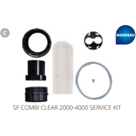 Superfish D. SF COMBI CLEAR 2000-4000 SERVICE KIT Pièces détachées pour Combi Clear 4000