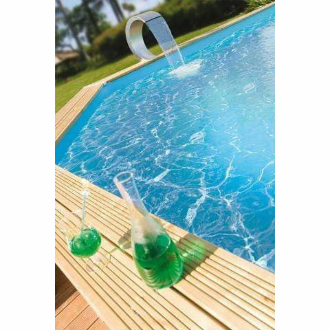 Ubbink Lame d'eau MAMBA - cascade Etang & Piscine - Inox 316L - Lame d'eau pour piscine 3700151444421 7504442